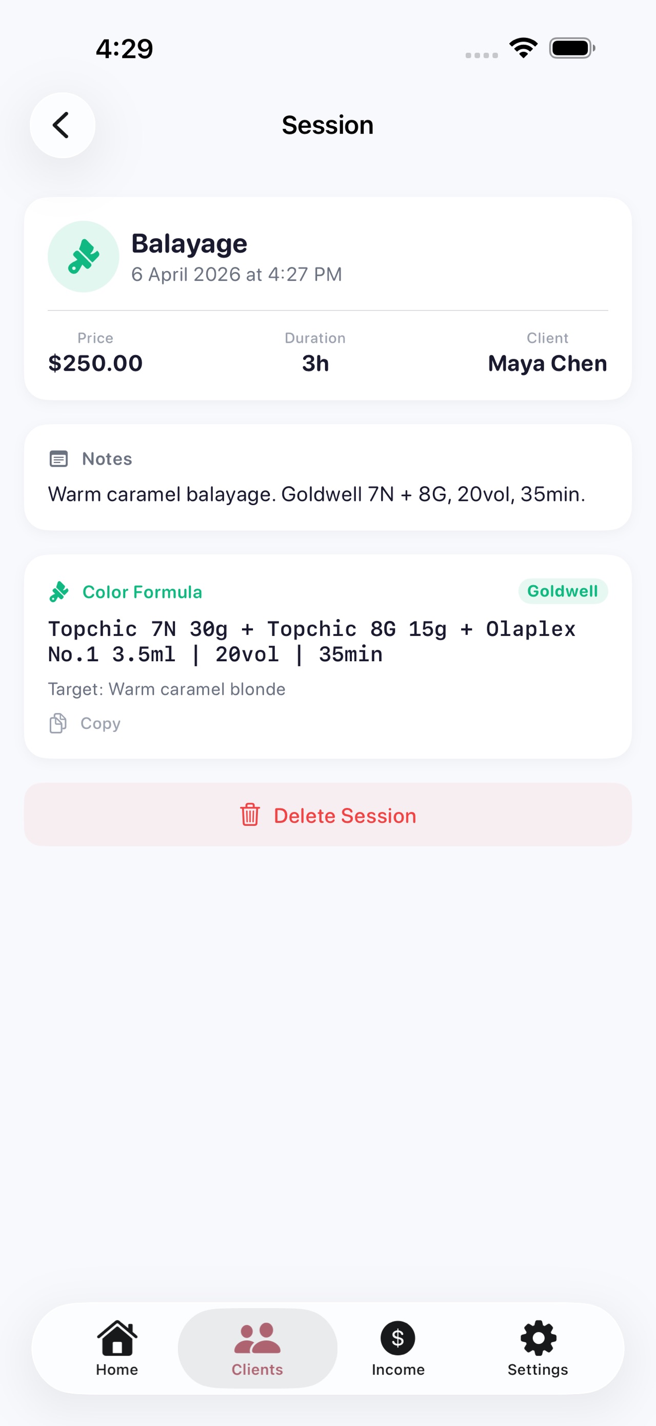 iPhone screenshot 8