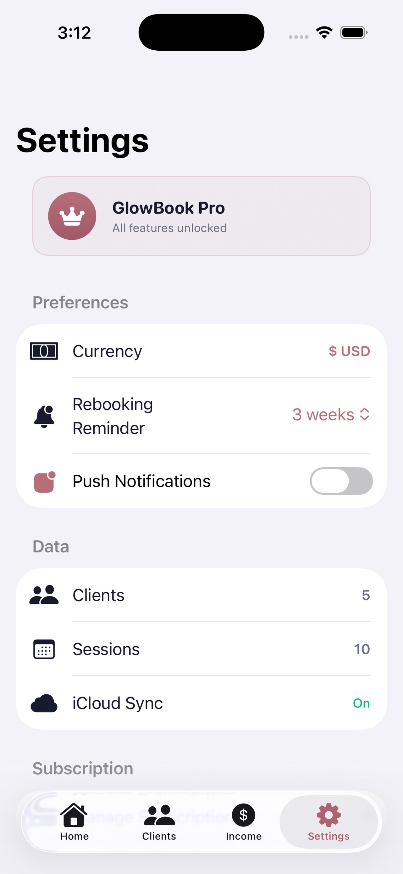 iPhone screenshot 9
