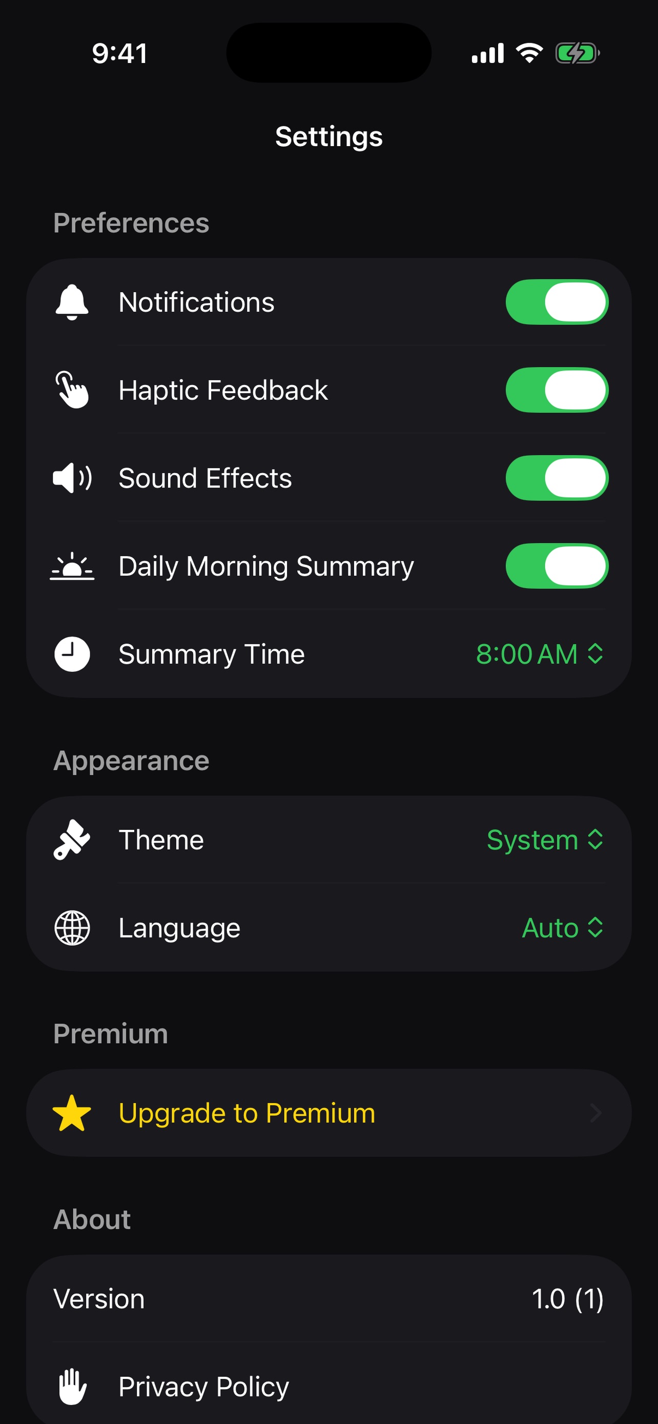 iPhone screenshot 5
