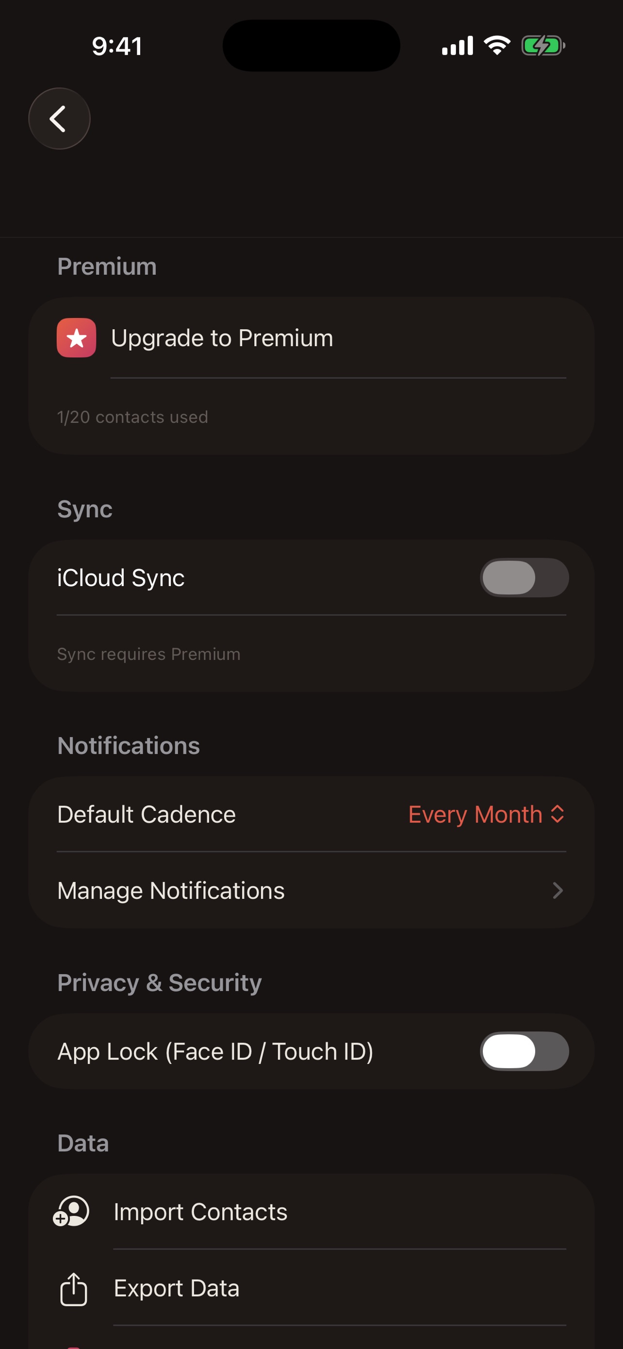 iPhone screenshot 5